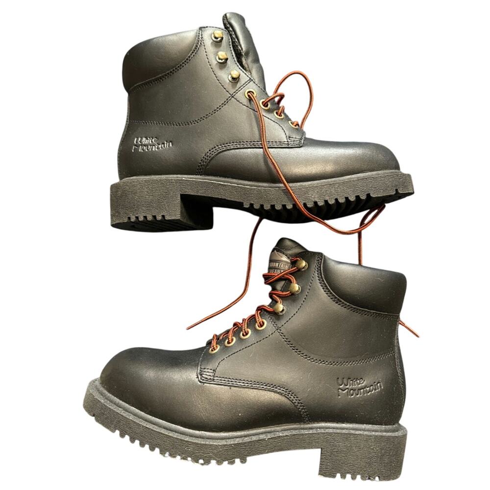 BT3 New WHITE MOUNTAIN * Brand New Black Hiking Boots Women’s Size 7 M